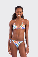 Load image into Gallery viewer, Model Front: Rio De Sol Bottom Bottom Square Frufru-Comfy