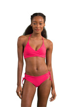 Load image into Gallery viewer, Model Front: Rio De Sol Bottom Bottom Dots-Virtual-Pink Madrid