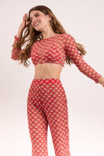 Load image into Gallery viewer, Image 06: Rio De Sol Beach Trousers Floral-Scales Pants Lana