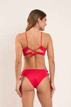 Load image into Gallery viewer, Model Back: Rio De Sol Set Set Matte-Red Camille Madrid