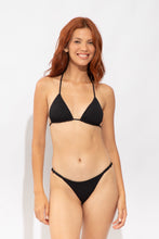 Load image into Gallery viewer, Model Front: Rio De Sol Top Top Solar-Black Tri-Aya