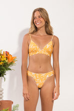 Load image into Gallery viewer, Model Front: Rio De Sol Top Top Sunny-Forest Tri-Cos