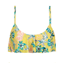 Load image into Gallery viewer, Product Front: Rio De Sol Top Top Florescer Babado