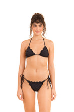 Load image into Gallery viewer, Model Front: Rio De Sol Bottom Bottom Dots-Black Frufru-Comfy