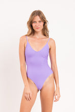 Load image into Gallery viewer, Model Front: Rio De Sol One-Piece Bora-Lavanda Hype