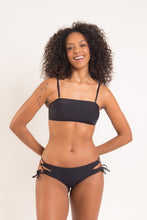 Load image into Gallery viewer, Model Front: Rio De Sol Bottom Bottom Nero Madrid