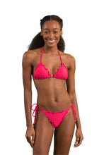 Load image into Gallery viewer, Model Front: Rio De Sol Set Set Dots-Virtual-Pink Frufru
