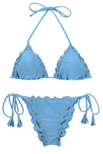 Load image into Gallery viewer, Product Front: Rio De Sol Set Set Shimmer-Baltic-Sea Frufru