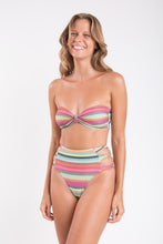 Load image into Gallery viewer, Image 11: Rio De Sol Set Set Supercolor Bandeau-Joy Highwaist-Spin