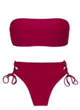 Load image into Gallery viewer, Product Front: Rio De Sol Set Set Uv-Desejo Bandeau-Reto Madrid