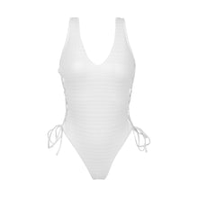 Load image into Gallery viewer, Product Front: Rio De Sol One-Piece Memphis-White Zoe
