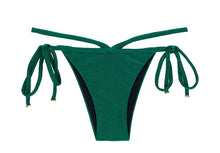 Load image into Gallery viewer, Product Front: Rio De Sol Bottom Calcinha Duna Green Cropped Neck
