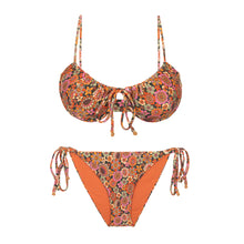 Load image into Gallery viewer, Product Front: Rio De Sol Set Set Bouquet Balconet-Tie Ibiza-Comfy
