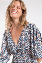 Load image into Gallery viewer, Image 07: Rio De Sol Mini Dress Ikat Mini Dress
