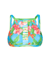 Load image into Gallery viewer, Product Front: Rio De Sol Top Soutien Aloha Cropped Tiras
