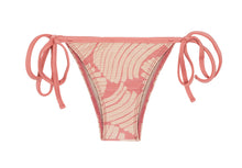 Load image into Gallery viewer, Product Front: Rio De Sol Bottom Bottom Banana Rose Lacinho
