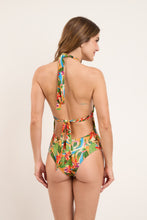 Load image into Gallery viewer, Model Back: Rio De Sol One-Piece Tropical Mel-Op

