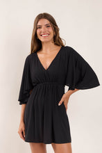 Load image into Gallery viewer, Image 04: Rio De Sol Mini Dress Black Mini Dress
