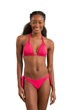 Load image into Gallery viewer, Model Front: Rio De Sol Bottom Bottom Dots-Virtual-Pink Italy
