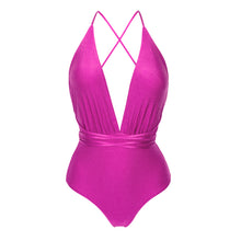 Load image into Gallery viewer, Product Front: Rio De Sol One-Piece Shimmer-Gaia New Vegas
