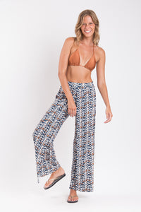 Ikat Wide Pants