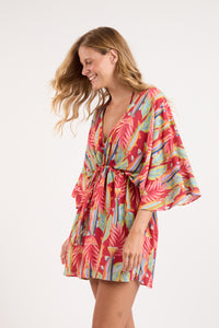 Image 06: Rio De Sol Kaftans / Cover Ups Sea-Bloom Kaftan Bel