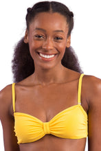 Load image into Gallery viewer, Top Malibu-Yellow Bandeau-Duo
