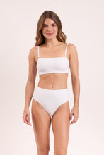 Load image into Gallery viewer, Top Memphis-White Bandeau-Reto
