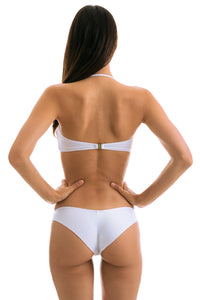 Bottom Cloque Branco Bandeau