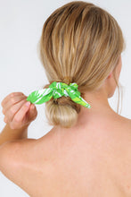 Load image into Gallery viewer, Green-Palms Scrunchie
